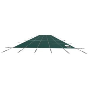 pool safety cover fits 14x26ft rectangle inground safety pool cover green mesh solid pool safety cover for swimming pool winter safety cover