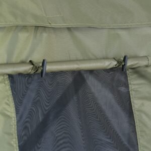 pop up gazebo tent, pop up screen tent 6 sided canopy sun shelter with 6 removable privacy wind cloths & mesh windows, 12x12ft quick set screen tent with mosquito netting, army green