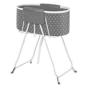 portable dog bathtub, elevated & foldable space saving pet shower station with efficient drainage, bathing tub for washing & grooming small and medium size dogs and cats indoor & outdoor, grey