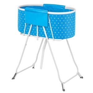 portable dog bathtub, elevated & foldable space saving pet shower station with quick drainage, bathing tub for washing & grooming small and medium size dogs and cats indoor & outdoor, light blue