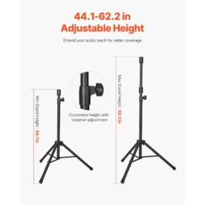portable pa system, 300w powered, sound system set with 8 channel mixer, dual speakers, wireless bluetooth, microphone, compact stands, usb sd xlr rca inputs, remote control, for djs events