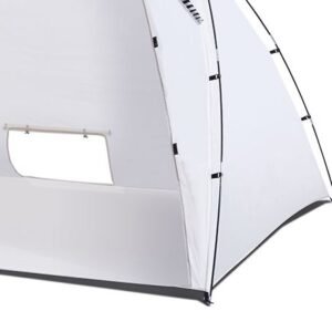 portable paint booth, larger spray paint tent with built in floor & mesh screen, painting tent station for furniture diy hobby tool, 10x7x6ft spray paint shelter