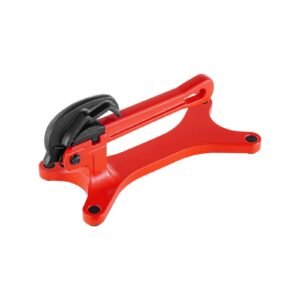 portable pipe vise, lightweight aluminum pipe vise with 1/8" to 1 1/2" clamping capacity, ideal for onsite plumbing installation, repair, and maintenance