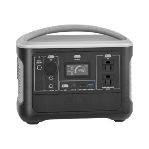 Portable Power Station, 600W Solar Generator Power Station, 493Wh LiFePO4 Battery Backup with 8 Output Ports for Home Emergency, Outdoor Camping, RV Travel (Solar Panel NOT Included)