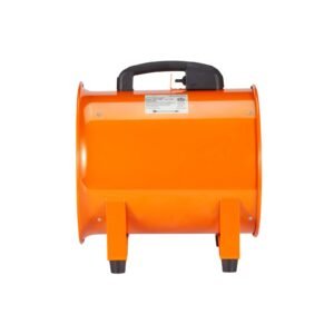 portable ventilator, 12 inch heavy duty cylinder fan with 33ft duct hose, 585w strong shop exhaust blower 3198cfm, industrial utility blower for sucking dust, smoke, smoke home/workplace