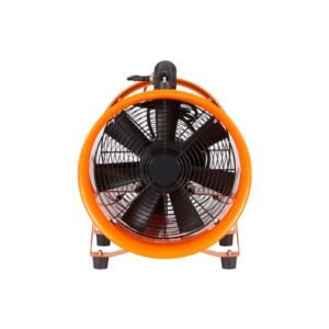 portable ventilator, 12 inch heavy duty cylinder fan with 33ft duct hose, 585w strong shop exhaust blower 3198cfm, industrial utility blower for sucking dust, smoke, smoke home/workplace