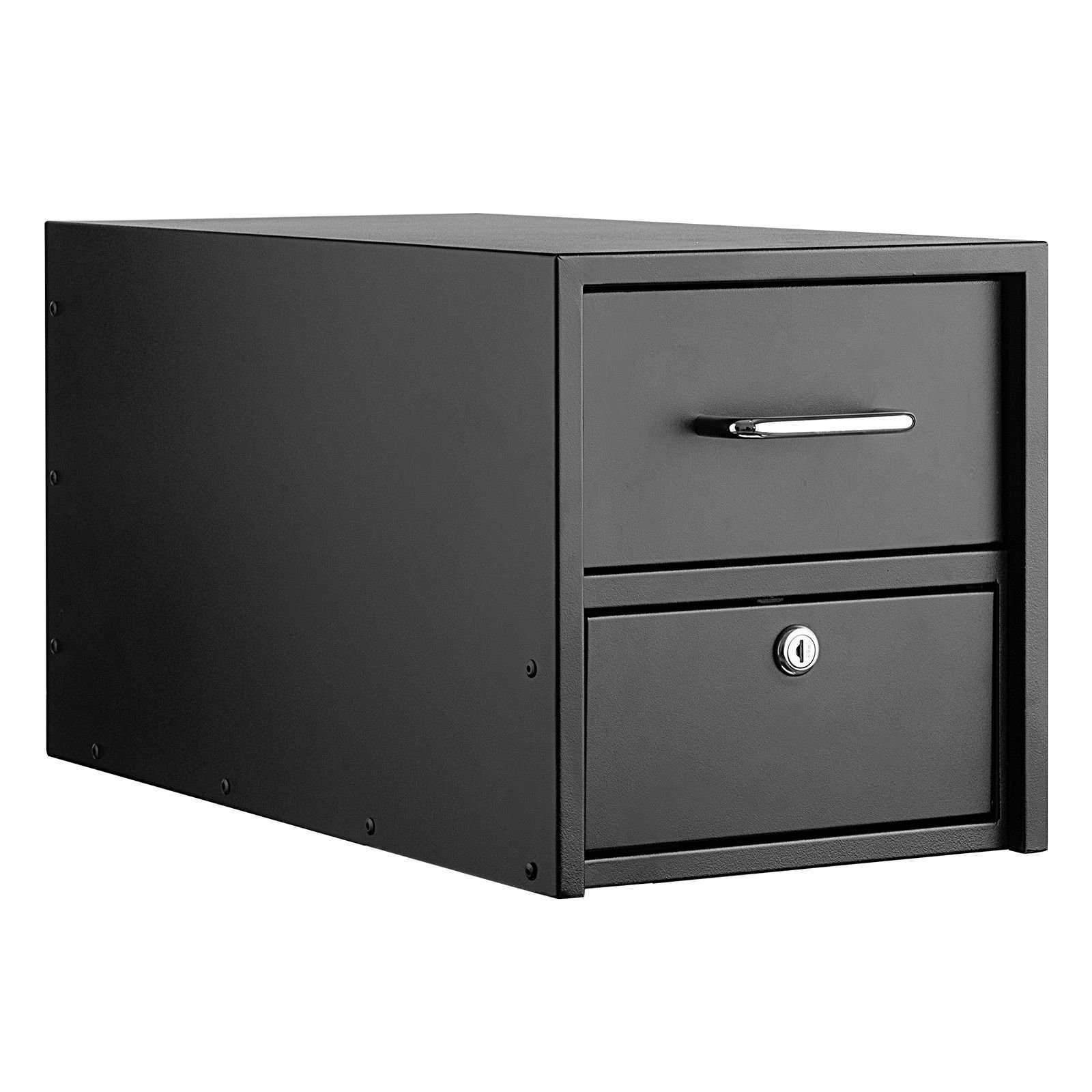 post mount mailbox, anti pry & anti theft mailboxes for outside, heavy duty lockable mail box with magnetic door, weather resistant metal post box for house outside 21.06 x 10.63 x 11.22 in