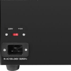 power converter, 3000w, durable step up/down unit, switches between 110v and 220v, includes us and eu outlets plus 5v usb, ce approved