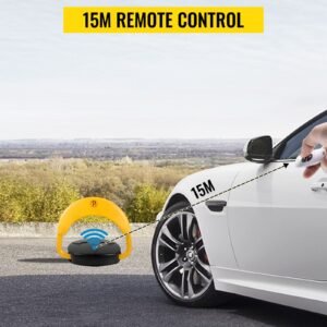 private parking space lock with lock remote control