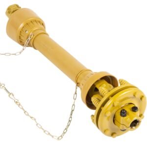 pto shaft, 1 3/8" pto drive shaft, 6 spline both ends pto driveline shaft, series 4 tractor pto shaft, 31.5" 41" brush hog pto shaft, yellow pto shaft with slip clutch for bush hog/finish mow