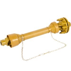 pto shaft, 1 3/8" pto drive shaft, 6 spline both ends pto driveline shaft, series 4 tractor pto shaft, 31.5" 41" brush hog pto shaft, yellow pto shaft with slip clutch for bush hog/finish mow