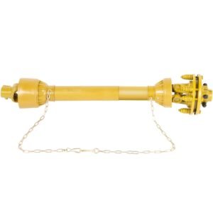 pto shaft, 1 3/8" pto drive shaft, 6 spline both ends pto driveline shaft, series 4 tractor pto shaft, 31.5" 41" brush hog pto shaft, yellow pto shaft with slip clutch for bush hog/finish mow