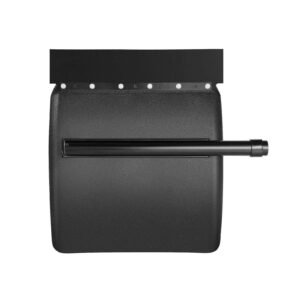 quarter fenders for semi trucks, 24" x 24" semi truck fenders with tube bracket and mounting hardware, 1 pair right & left quarter fender set, fit for freightliner, peterbilt, kenworth