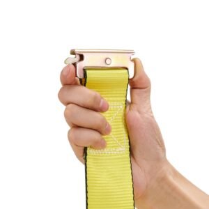 ratchet tie down straps (8pk), 4400 lb break strength, e track endless ratchet with 8 premium 2" x 15' rachet tie downs heavy duty, for moving securing cargo, appliances, lawn equipment