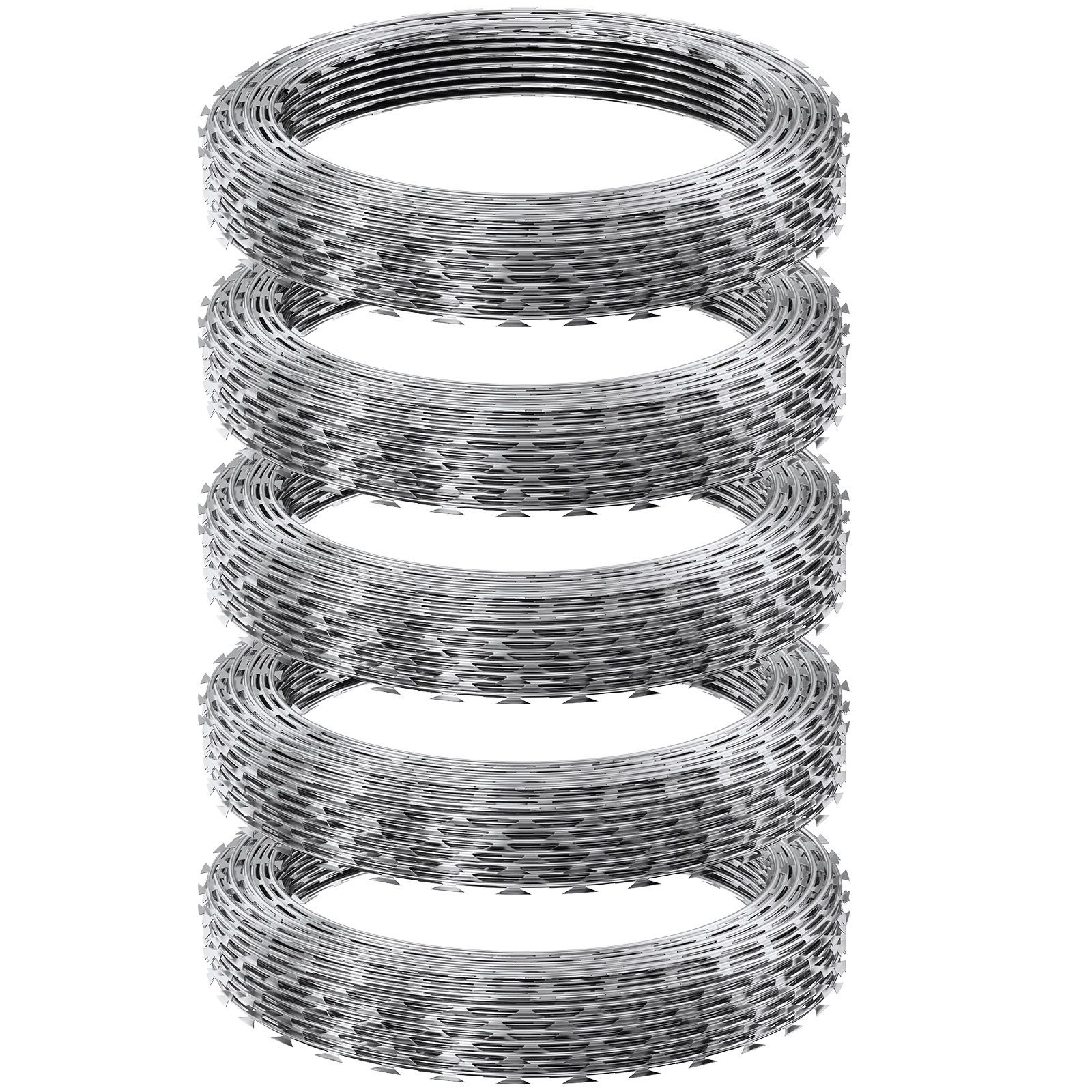 razor wires, 246 ft razor barbed wire, 5 rolls razor wire fencing razor fence, razor ribbon barbed wire galvanized razor wire fence, rolls razor for garden
