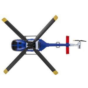 rc helicopter, 2.4ghz 4 propeller remote control helicopter with 6 axis gyro, 4 channel rc airplane for beginner, led light & one key takeoff/landing, plane toys for kids ages 8 and up