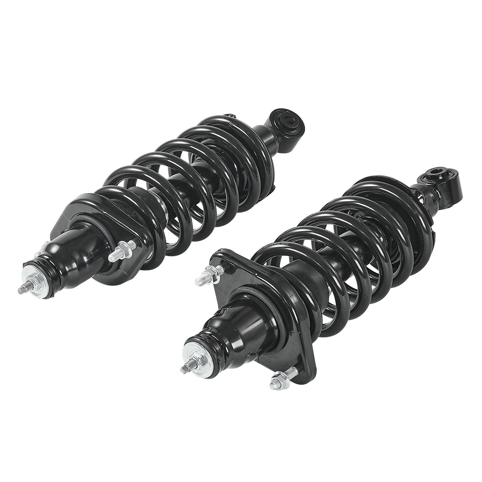 rear shock absorber strut assembly, 2pcs shock and strut assembly with coil spring, compatible with 2007 2009 honda cr v models, automotive replacement struts for oe 172497l 172497r