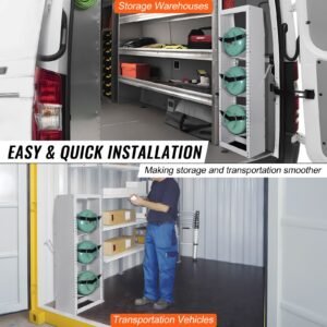 refrigerant tank rack, with 3 x 30 50lb bottle tanks, cylinder tank rack 14.64x13.97x46.06 in, refrigerant cylinder rack gas cylinder racks and holders for freon, gases, oxygen, nitrogen