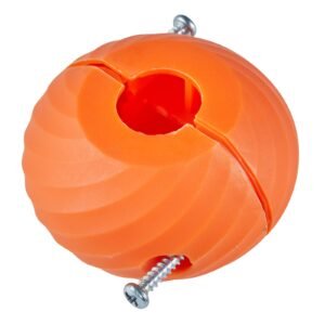 retractable hose reel, 84 ft x 5/8 inch, 180° swivel bracket wall mounted, garden water hose reel with 9 pattern nozzle, automatic rewind, lock at any length, and slow return system