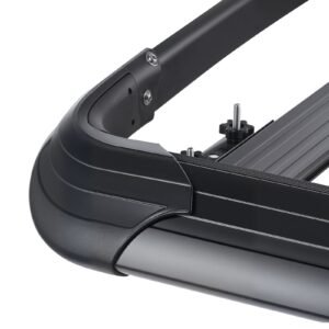 roof rack cargo carrier, 48 x 40 x 5.6 in, universal rooftop cargo basket, car top luggage holder with 150 lbs max load capacity, 4.1 in fence, anti rust alloy steel, wind fairing, for suv car
