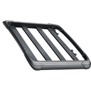 roof rack cargo carrier, 48 x 40 x 5.6 in, universal rooftop cargo basket, car top luggage holder with 150 lbs max load capacity, 4.1 in fence, anti rust alloy steel, wind fairing, for suv car