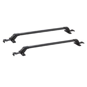 roof rack cross bars, aluminum roof rack crossbars, fit roof without side rail, 155 lbs load capacity, adjustable bare roof crossbars with locks, for suvs, sedans, and vans