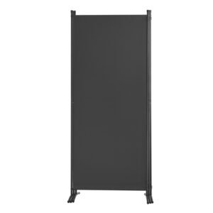 room divider, 3 panel room dividers and folding privacy screens, fabric partition room dividers for office, bedroom, dining room, study, freestanding, gray