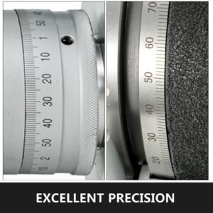 rotary table 8inch horizontal vertical hv8 precision 3mt milling drilling machine vernier reading milling drilling boring