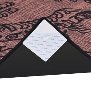 rug gripper, 20 pcs, strong adhesive and residue free, double sided non slip carpet stickers for area rugs, keep corners from curling and bunching, for holding rugs in place on hardwood floors