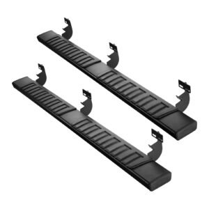 Running Boards, 6 Inches Side Steps Compatible with 2009-2018 Dodge Ram 1500 Crew Cab, 2010-2025 Dodge Ram 2500 3500 Crew Cab(Not Fit 2019-2025 Ram 1500 New Body), 500 lbs Load Capacity, Black