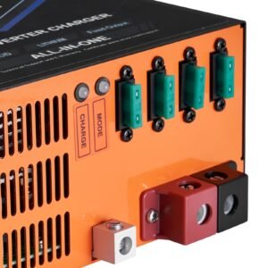 rv converter, 80 amp, 110v ac to 12v dc rv power converter battery charger with 4 stage smart charging 13v to 16.5v adjustable operating range, compatible with lithium lead acid battery, etl