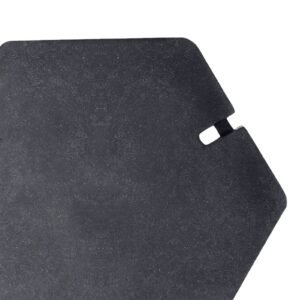 rv leveling pads, 4 pack rubber trailer jack pads, each with 5000 lbs capacity, jack stabilizer padding with large surface area, ideal for 10" round feet, 5th wheels class a/c motorhomes camper