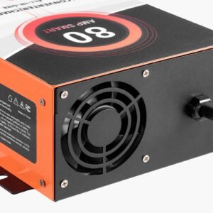 rv power converter, 80 amp, 110v ac to 12v dc rv converter battery charger, multi stage smart charging, 13v to 16.5v operating range, compatible with lithium & lead acid battery, for camper