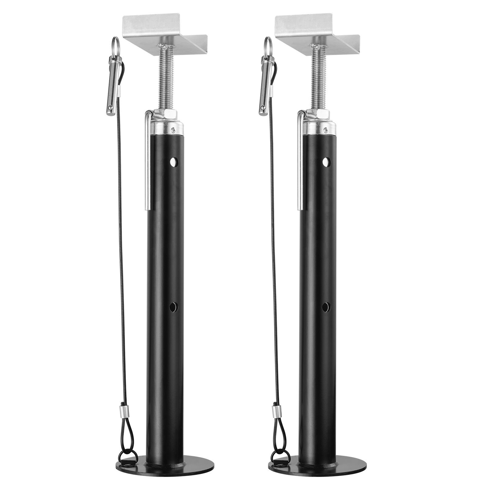 rv slide out support jacks, 5000 lbs capacity each slide out stabilizer, adjusts from 20" 48" camper slide out support jacks, heavy duty slideout stabilizers for rv, camper and travel trailer