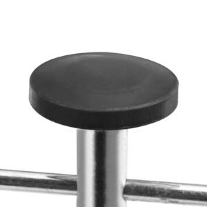 rv stabilizer jacks, 4 pack aluminum rv leveling jacks, rv stack jacks for rv travel trailer camper, single screw jack support up to 6000 lbs, adjustable from 11 inch to 17 inch