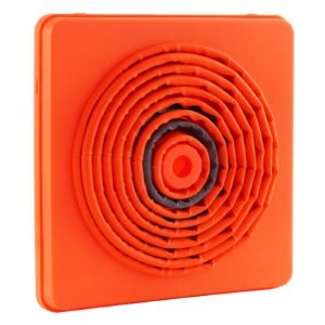 safety cones, 4 pack 28 inch collapsible traffic cones, construction cones with reflective collars, wide base and a storage bag, for traffic control, driving training, parking lots