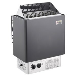 sauna heater, 6kw 220v electric sauna stove, steam bath sauna heater with built in controls, 3h timer and adjustable temp for max. 176 318 cubic feet, home hotel spa shower use
