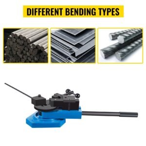 sbg 40 metal scroll bender high hardened steel scroll bender combination of scroll radius and angle bending universal metal rod bender for steel brass cooper aluminum