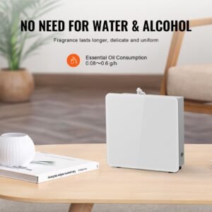 scent air machine, 480ml bluetooth smart essential oil diffuser, 2500sq.ft waterless scent diffuser with cold air technology, aromatherapy diffuser machine for home, office, hotel, spa