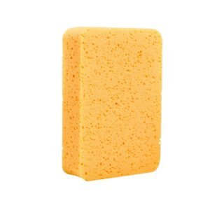 scrub sponge, 6 pack non scratch cleaning sponges for home, bathroom & more, zero scratch dish scrubber, large household scrubbing sponges, friendly to tiles, marble, glass and other surfaces