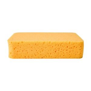 scrub sponge, 6 pack non scratch cleaning sponges for home, bathroom & more, zero scratch dish scrubber, large household scrubbing sponges, friendly to tiles, marble, glass and other surfaces
