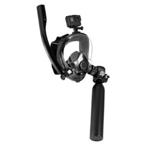 Scuba Tank, 0.5L Portable Diving Tank, Diving Oxygen Cylinder Support 5-10 Minutes Underwater Breathing, 32.81 ft Diving Depth, Refillable Snorkel Air Tank Kit for Underwater Exploration Rescue