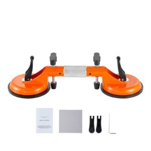 seamless seam setter, 2 packs granite seam setter with 5 in vacuum suction cups, seam joiner for seam joining & leveling, 180° adjustable, countertop installation tool for tile stone marble slab