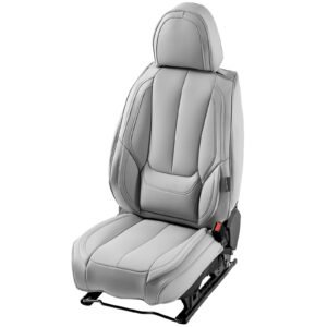 Seat Covers, Universal Car Seat Covers Full Set Seats, Front and Rear Seat, 13pcs Faux Leather Seat Cover, Full Enclosed Design, Detachable Headrest and Airbag Compatible, for Most Car SUV Truck