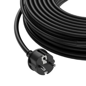 self regulating pipe heating cable, 120 feet 5w/ft heat tape for pipes freeze protection, protects pvc hose, metal and plastic pipe from freezing, 120v