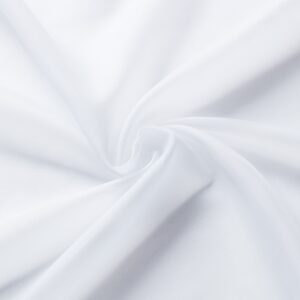 sheer curtains, 84 inches long, 2 panels set sheer white curtains, each 52" w x 84" l, dual rod pocket installation, 100% polyester window drapes for bedroom, living room, balcony, yard