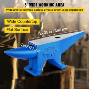 single horn anvil 86lbs steel anvil blacksmith for sale forge steel tools and equipment anvil rugged blacksmith jewelers durable and robust metal working tool