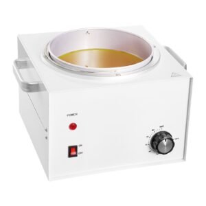 single pot wax warmer, 3000ml 300w professional wax warmer for hair removal, 32 212 f adjustable electric waxing heater with 100pcs waxing sticks for home use, beauty salon, spa
