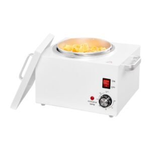 Single Wax Warmer, 3000ML 300W Professional Wax Warmer for Hair Removal, 32 Fahrenheit- 248 Fahrenheit Adjustable & Non-Stick Waxing Heater Pot with 100PCS Waxing Sticks