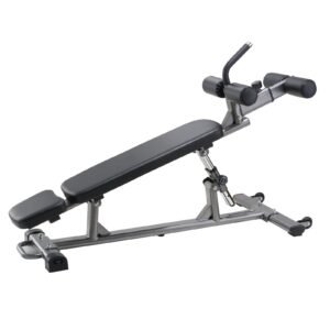 Sit Up Bench, Decline Ab Bench with Reverse Crunch Handle, with 4 Adjustable Height Settings, Heavy Duty Steel, 1000 Lbs Capacity, for Home Gym Workouts, Strength Training, Full Body Muscles